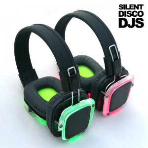 SDDJS HP2 Silent Disco Draadloze Hoofdtelefoon