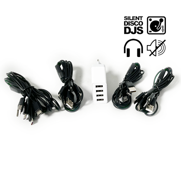 Silent Disco oplader kopen webshop
